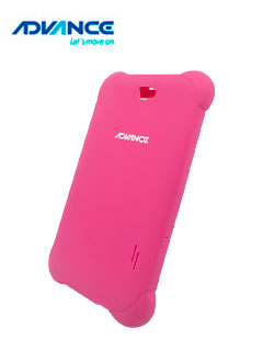 Rubber / Estuche de goma para Tablet POR5850, 7″, color rosado