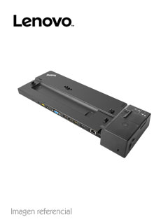 Estación de acoplamiento Lenovo 40AG0090US, VGA / DP / DVI-D/ USB / 3.5MM / LAN.