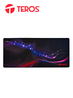 Mouse pad gamer TEROS TE-3012G, multicolor