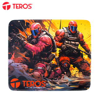 Mousepad TEROS TE-3019S, diseño impreso