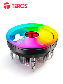 Cooler para procesador TEROS TE-8161N, Intel, TDP 90W Máx, aire