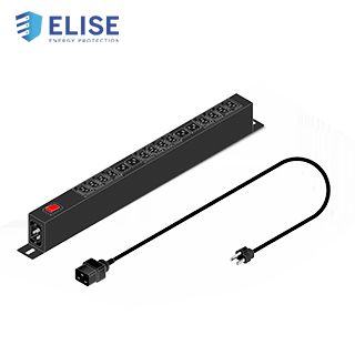 Unidad de distribución de energía ELISE, PDU-V-16T-15A-4(N5-15R)-12(C13)-C20-0U