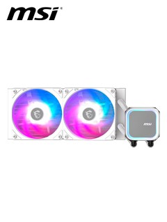 Refrigeracion líquida MSI MAG CORELIQUID A13 240 WHITE / Cantidad de ventiladores: 2