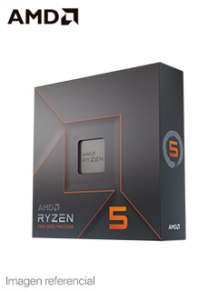 Procesador AMD Ryzen 5 7600X 4.7/5.3GHz, 32MB L3, 6-Core, AM5, 5nm, 105W.
