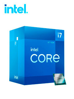 Procesador Intel Core i7-12700 2.10/4.90GHz, 25MB SmartCaché, LGA1700, 65W, Intel 7(10nm)