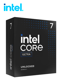 Procesador Intel Core Ultra 7 265KF 3.90/5.50GHz, 30 MB Intel Smart Caché, LGA1851