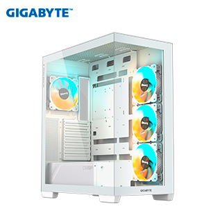 Case GIGABYTE C500 PANORAMIC STEALTH ICE, Mid Tower