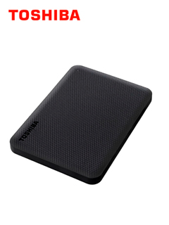 Disco Duro Externo Toshiba Portátil Canvio Advance, 2 TB, USB 3.0 / 2.0, Color: Negro