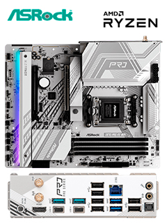 Motherboard ASROCK X870 Pro RS WiFi, Chipset AMD X870, Socket AMD AM5, ATX