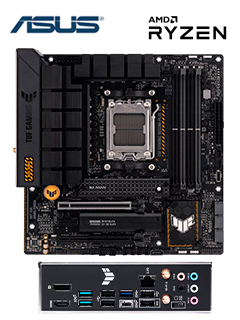 Motherboard Asus TUF GAMING B650M-PLUS WIFI, Chipset AMD B650, AMD Socket AM5, mATX