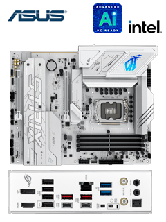 Motherboard ASUS ROG STRIX B860-A GAMING WIFI, Chipset Intel B860, LGA 1851, HDMI, DP, ATX