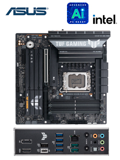 Motherboard ASUS TUF GAMING B860M-PLUS WIFI, Chipset Intel B860, LGA 1851, HDMI, DP, mATX