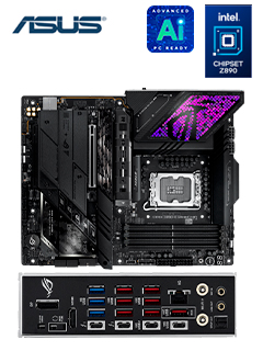 Motherboard ASUS ROG STRIX Z890-E GAMING WIFI, Chipset Intel Z890, LGA 1851, HDMI, DP, ATX
