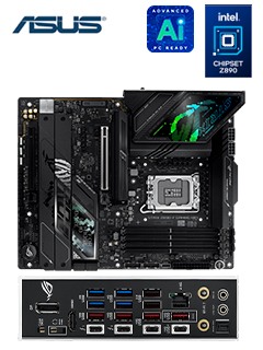 Motherboard ASUS ROG STRIX Z890-F GAMING WIFI, Chipset Intel Z890, LGA 1851, HDMI, DP, ATX