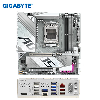 Motherboard GIGABYTE B850M AORUS ELITE WIFI6E ICE, Chipset AMD B850, Socket AMD AM5, ATX