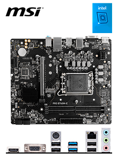 Motherboard MSI PRO B760M-E, Chipset Intel B760, LGA1700, HDMI, VGA, mATX