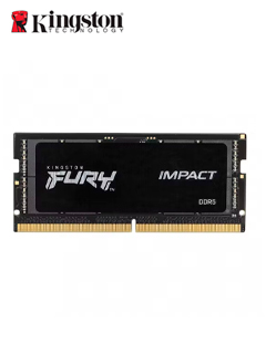 Memoria SO-DIMM Kingston Fury Impact 16GB DDR5-4800MT/s, PC5-38400, CL38, 1.1V, 262-pin