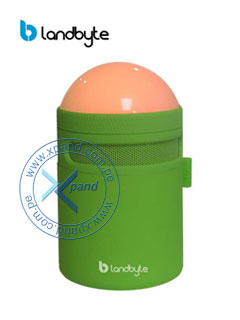 Parlante inalámbrico LandByte BV310, Bluetooth, Iluminación Led, recargable.