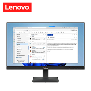 Monitor Plano Lenovo ThinkVision S24-4e, 23.8″ WLED FHD IPS/HDMI/VGA
