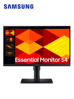 Monitor plano SAMSUNG Essential Monitor S4, 22″ FHD IPS, 100Hz, HDMI, DP