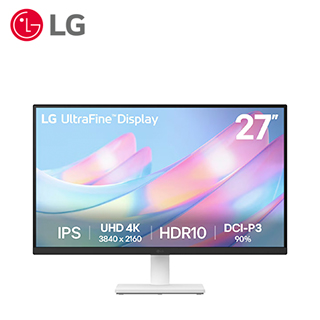 Monitor LG 27US500-W Plano 27″ UHD 4K IPS / HDMI x2 / DP / Audio-Out
