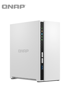Servidor NAS QNAP TS-233, ARM Cortex A55 4C/2GHz, 2GB RAM(On-Board), Bahias: 2 x 3.5″ SATA