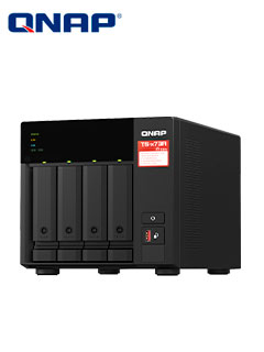 Servidor NAS QNAP TS-473A, AMD Ryzen V1500B/2.2GHz, 8GB DDR4 SODIMM, Bahias: 4 x 3.5″ SATA