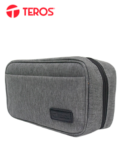 Cartuchera ﻿/ Estuche ﻿/ ﻿Organizador / Portacables TEROS TE-ACS9014, gris