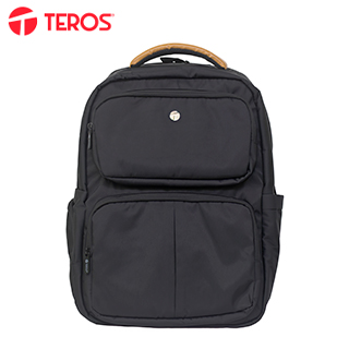 Backpack Teros Elite TE-9030BK, para notebooks de hasta 17″, Color Negro