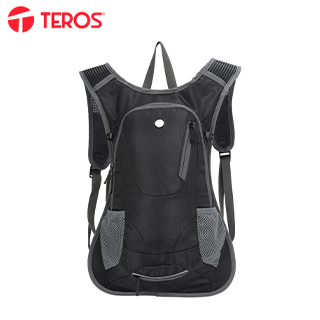 Mochila de Hidratación Teros TE-9034BK, incluye bolsa de agua de 2L, Poliéster