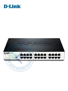 Switch D-Link DGS-1024D, 24 RJ-45 10/100/1000 Mbps, Auto MDI/MDIX.