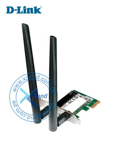 Tarjeta Wireless D-Link DWA-582 AC1200 Dual Band, 2.4 / 5 GHz, 802.11 b/g/n/ac, PCI-E x1.