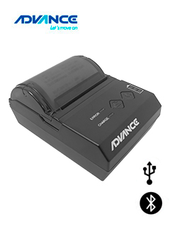 Impresora termica Inalámbrica Advance ADV-7011, velocidad de impresion 90 mm/seg