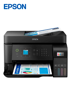 Impresora Multifuncional Epson EcoTank L5590, Imprime/Escanea/Copia/Fax/USB/LAN/Wi-Fi