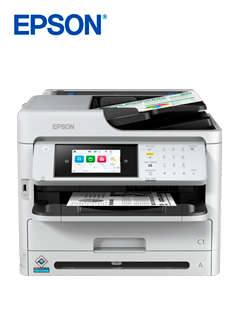 Impresora multifuncional EPSON WF-M5899, Imprime / Escanea / Copia / Fax / Lan / WiFi