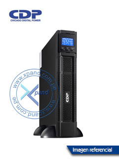UPS Online CDP UPO11-1 RTAXi, 1000VA/1000W, 220VAC, 8 salidas IEC-C13 (4-Programables)