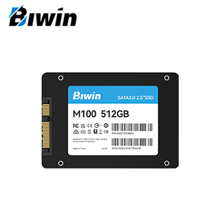 Unidad en estado solido Biwin M100, 512GB, SATA 6Gb/s, 2.5″