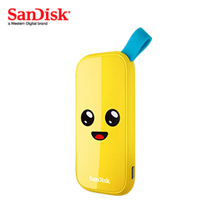 SSD portátil Sandisk Fortnite Peely Edition, 1 TB, USB 3.2 Gen 2, Protección contra caídas