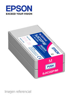 Cartucho de Tinta EPSON color Magenta para impresoras Epson TM-C3500.