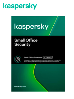 Software Kaspersky Small Office Security, para 20 PCs, Licencia 1 año, Producto Virtual.