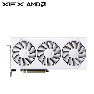 Tarjeta de video XFX Swift AMD Radeon RX 9060 XT OC White Triple Fan Gaming Edition 16GB