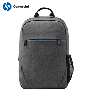 Mochila HP Prelude para laptops de hasta 15.6″, en color gris.