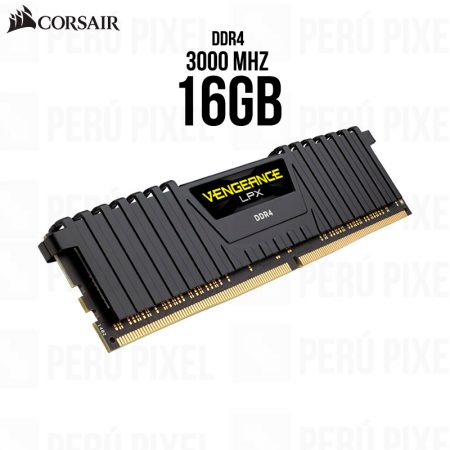 Memoria RAM Corsair Vengeance LPX, 16GB 1x16, 3000MHz