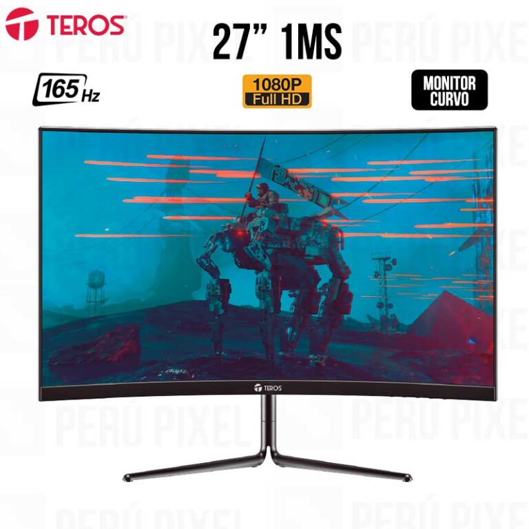 Monitor Teros TE-3173N, 27″ IPS Curvo, 144 Hz 1ms – Perú Pixel