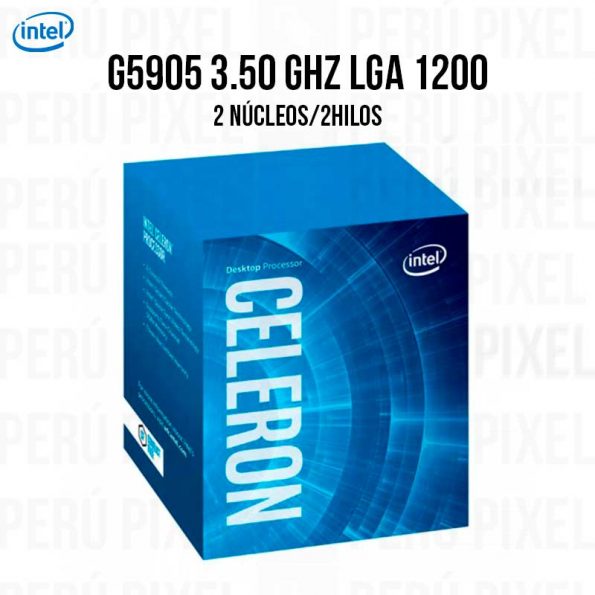 Procesador Intel Celeron G5905, 3.50 GHZ LGA1200