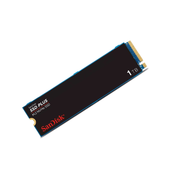 Unidad en estado solido SanDisk SSD PLUS 1TB, M.2 2280 PCIe NVMe Gen 3.0 Unidad en estado solido SanDisk SSD PLUS 1TB, M.2 2280 PCIe NVMe Gen 3.0