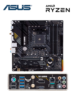 Motherboard ASUS TUF GAMING B550M-PLUS WIFI II Chipset AMD B550, Socket AMD AM4, Micro ATX
