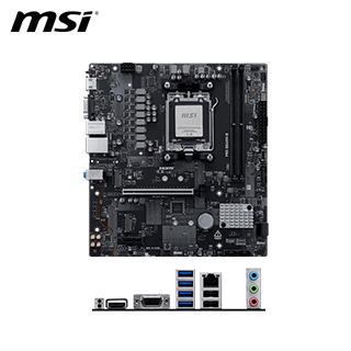 Motherboard MSI PRO B840M-B, Chipset AMD B840, Socket AMD AM5, mATX
