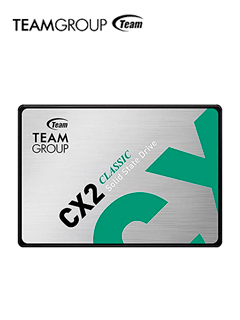Unidad de estado solido Teamgroup CX2, 1TB, SATA 6.0 Gb/s, 2.5″, ECC, DC +5V