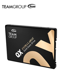 Unidad de estado solido Teamgroup QX, 1TB, QLC 3D, SATA 6.0 Gb/s, 2.5″, SLC, DC +5V